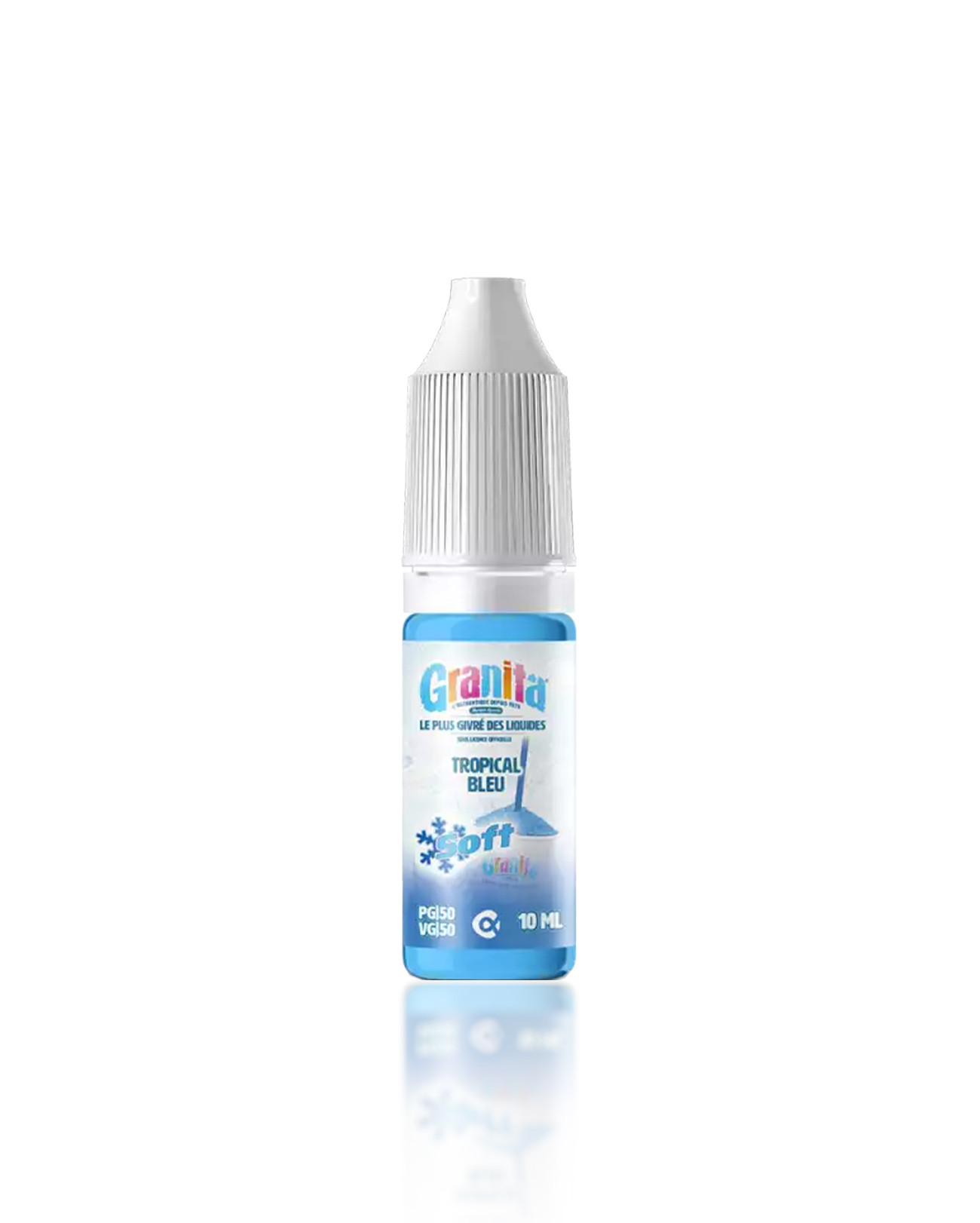E-liquide 10 ml Alfaliquid Granita Soft Tropical Bleu