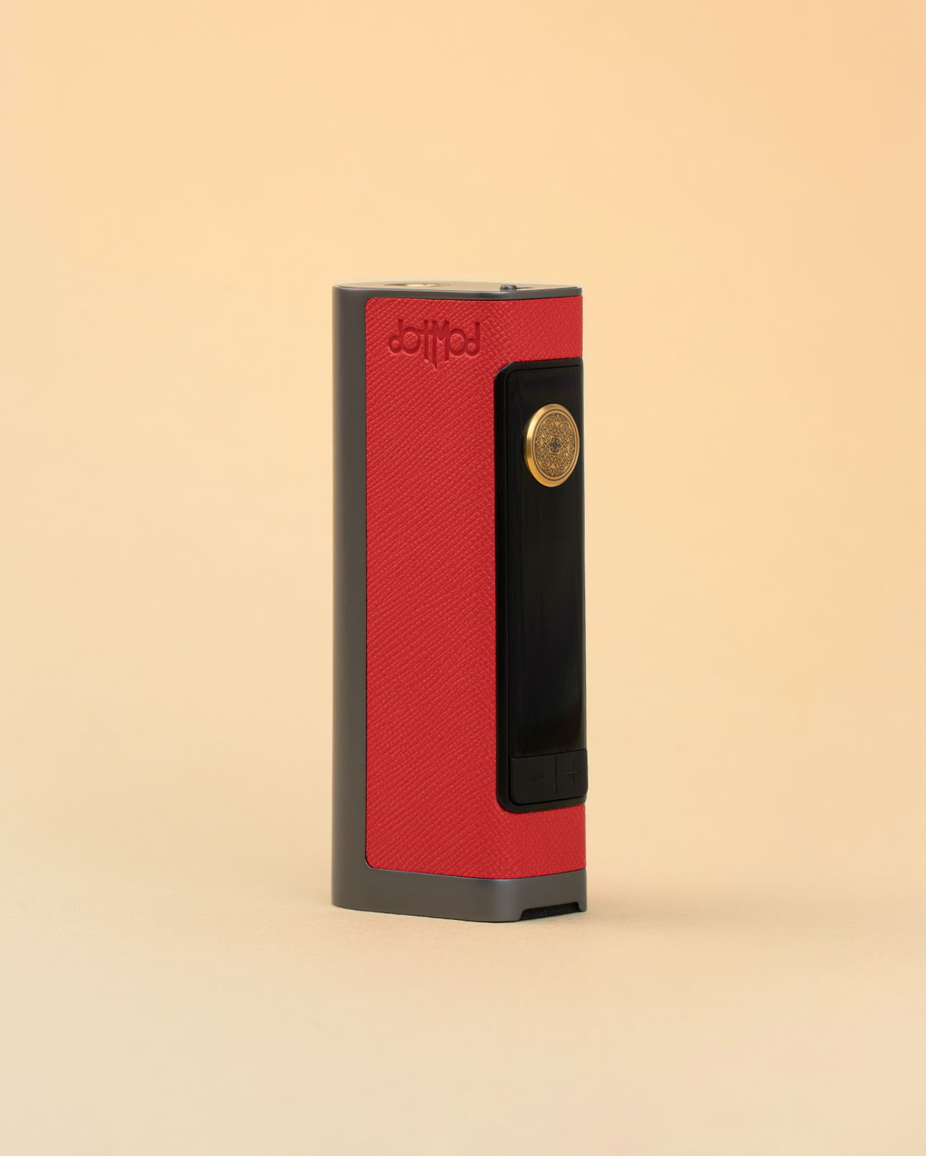 Box pour vapote DotMod DotBox 100W couleur cuir red rouge