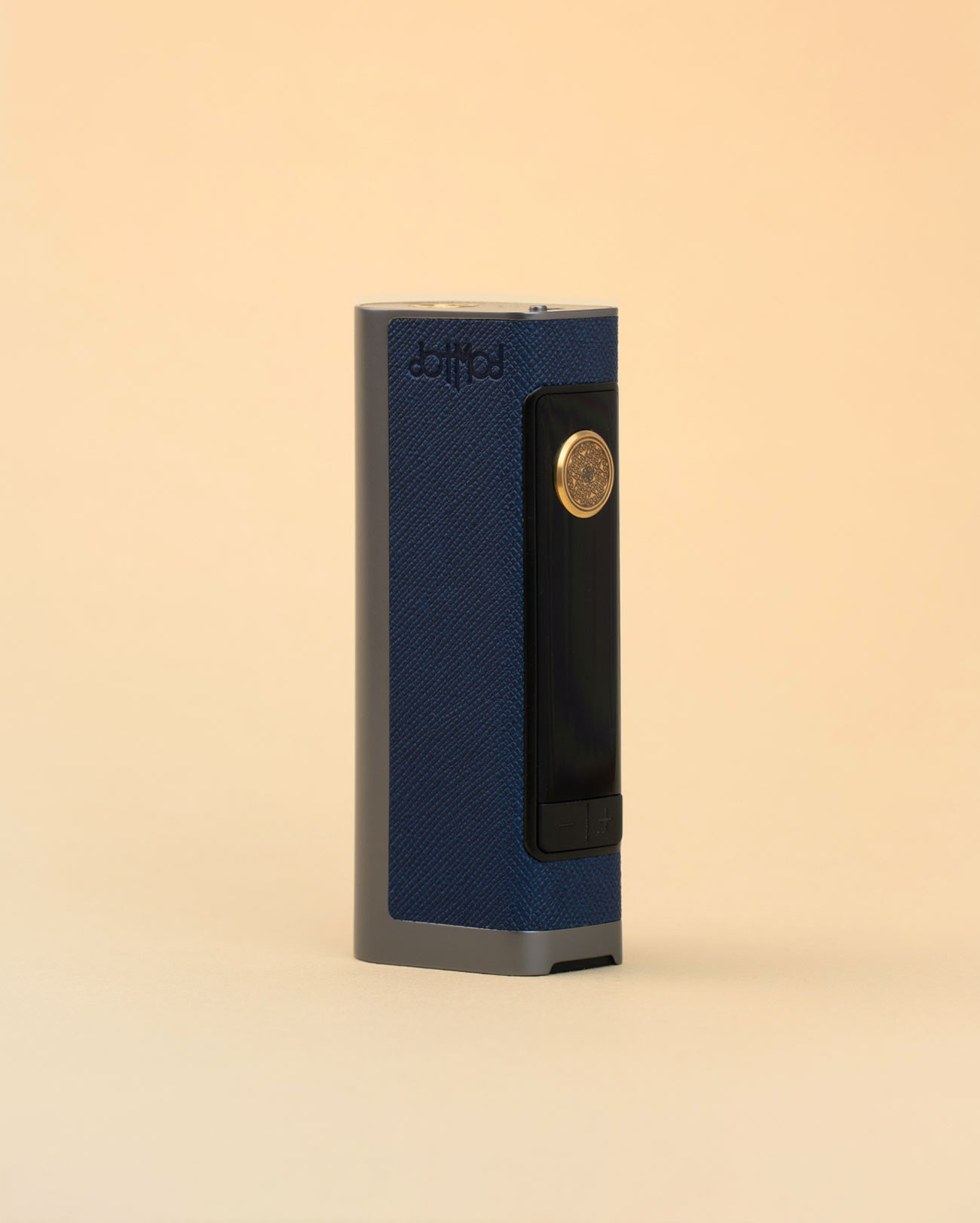 Box pour e-cigarette haut de gamme DotMod DotBox 100W couleur cuir Blue bleu nuit