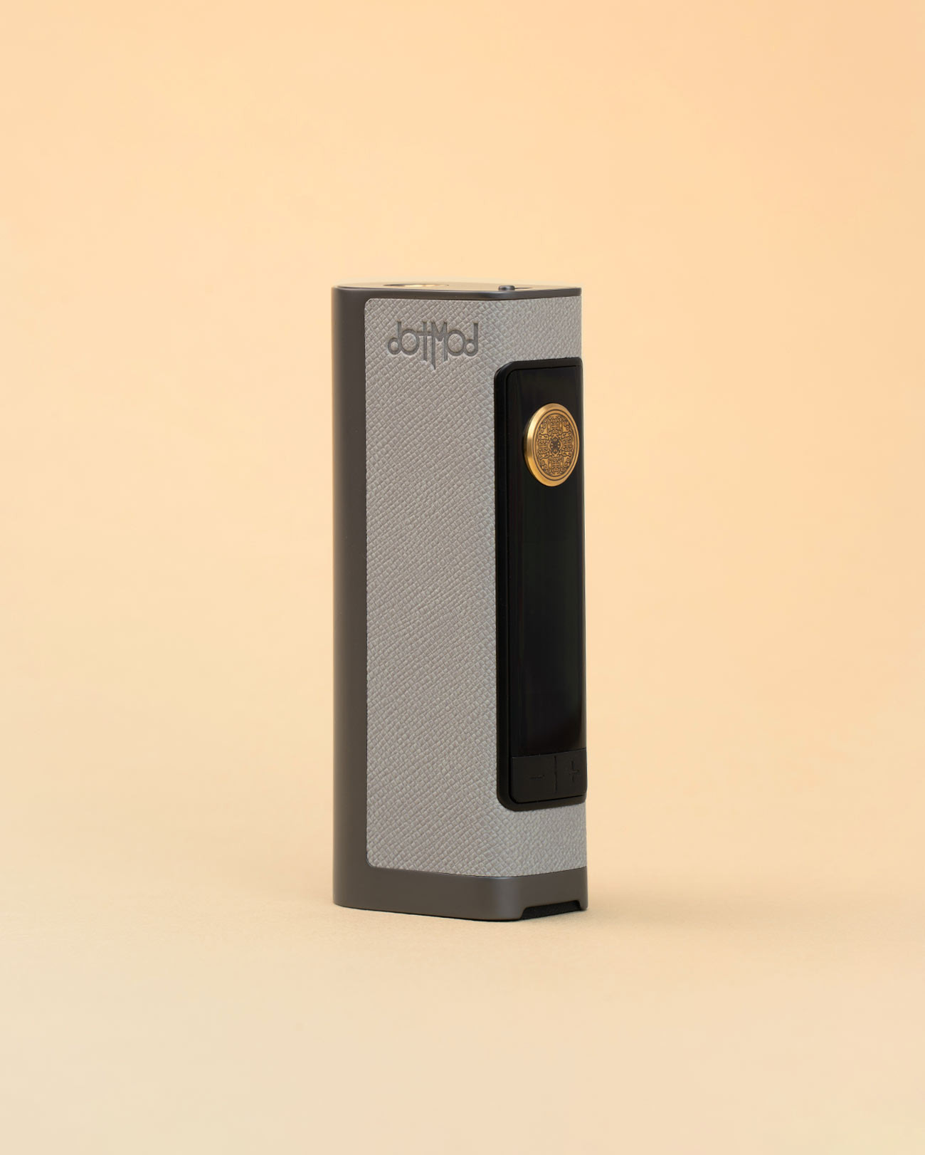 Mod pour e-cigarette DotMod DotBox 100W couleur cuir gris grey