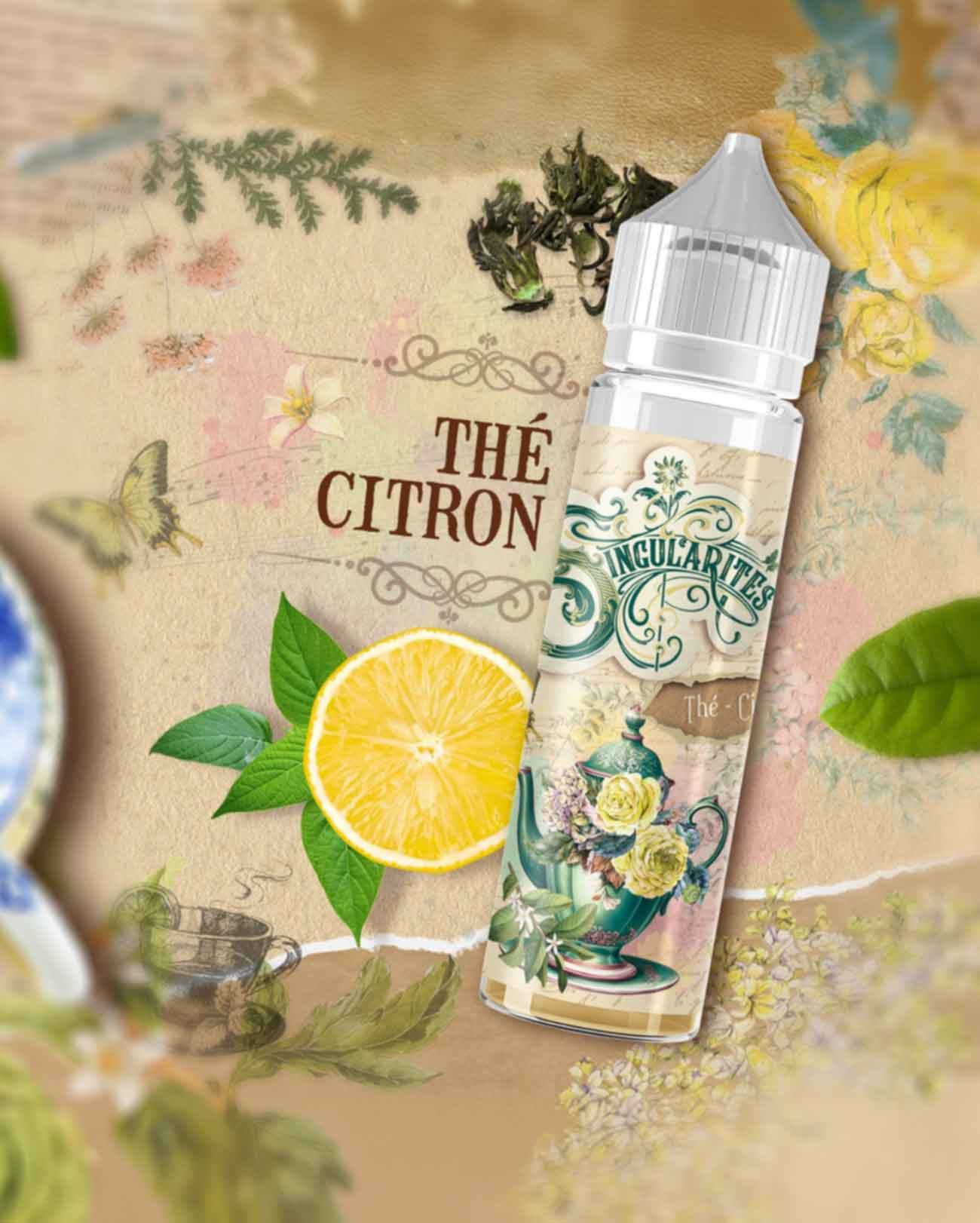 E-liquide Al-Kimiya Singularités Thé noir citron 50 ml