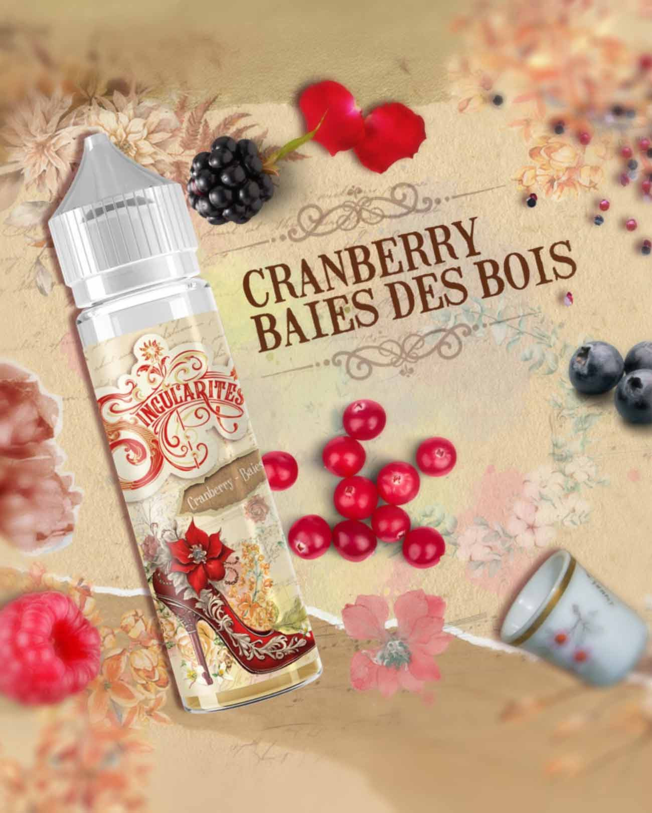 E-liquide Al-Kimiya Singularités Cranberry Baies des Bois 50 ml