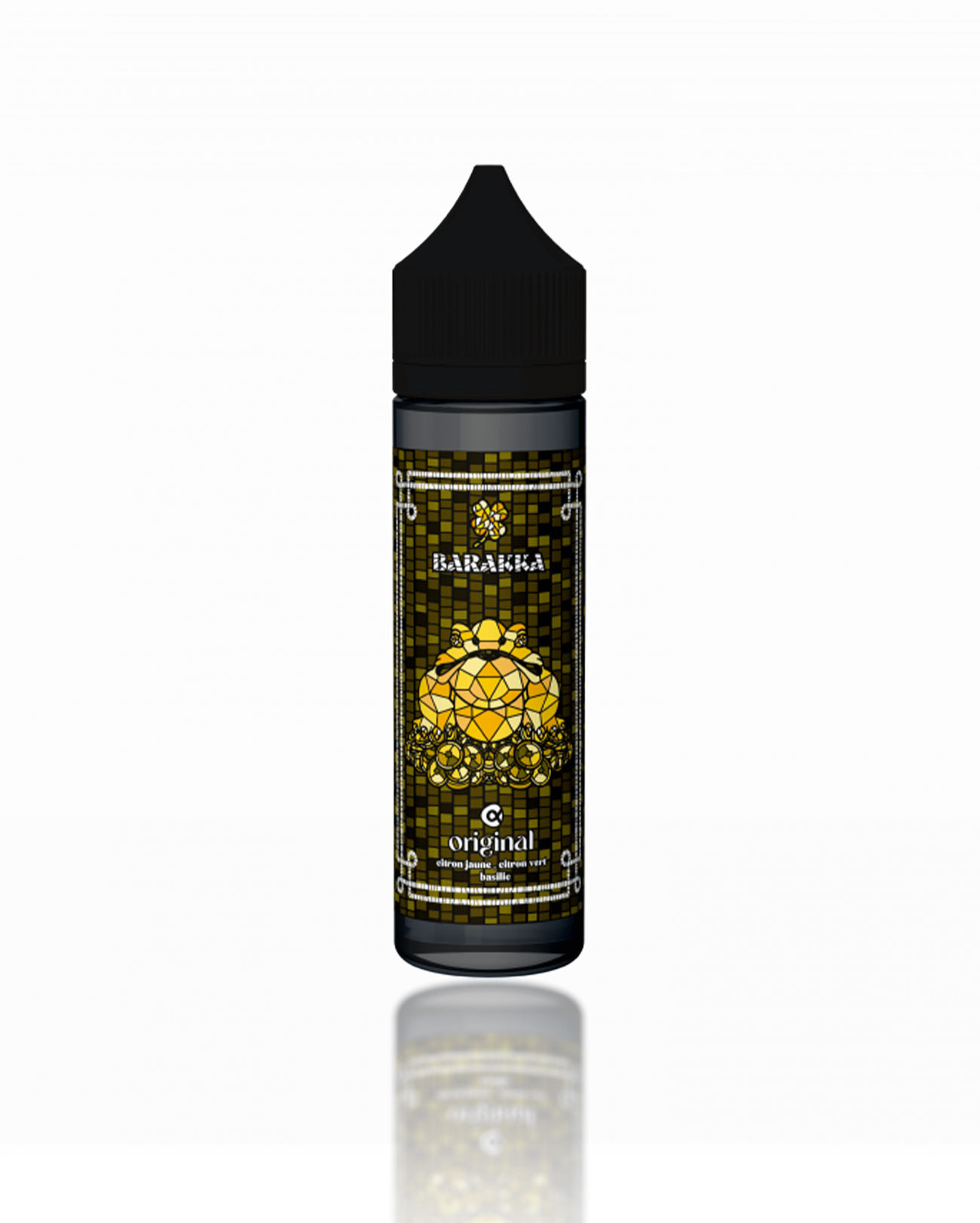 E-liquide français Barakka Original 50 ml mix de citrons, basilic