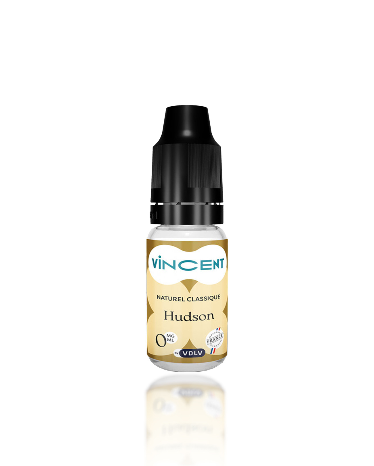 E-liquide 10 ml arômes naturels Hudson de VDLV nouveau packaging