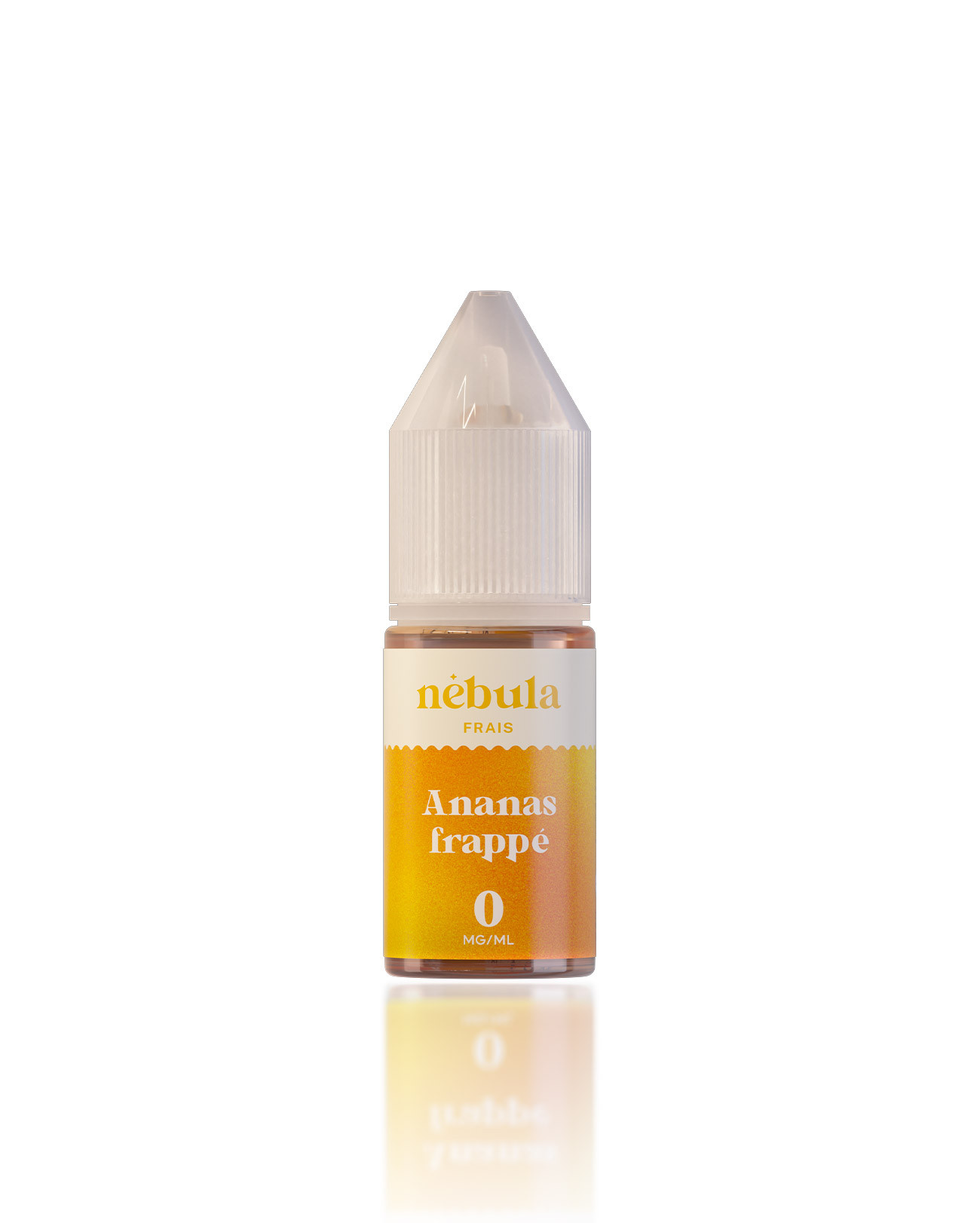 E-liquide 10 ml pour cigarette électronique Nébula parfum ananas frappé