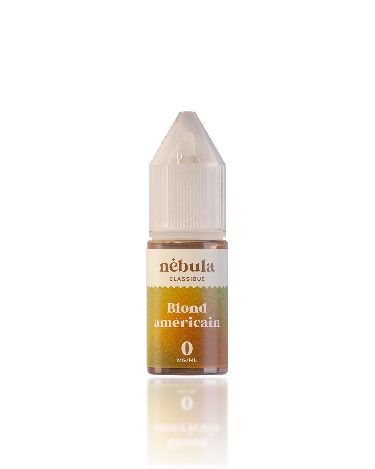 E-liquide 10 ml pour cigarette électronique Nébula parfum blond américain