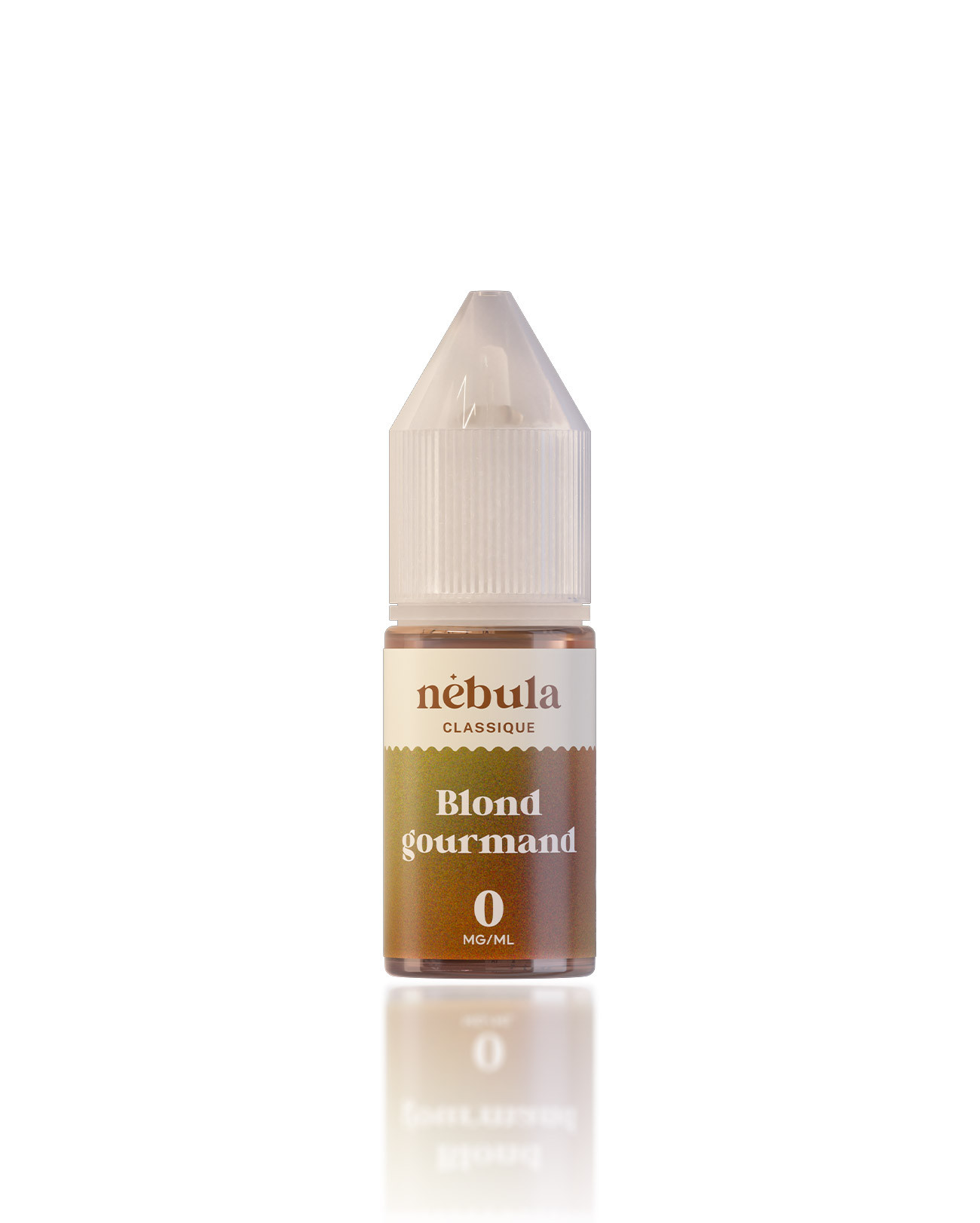 E-liquide 10 ml pour cigarette électronique Nébula parfum blond gourmand