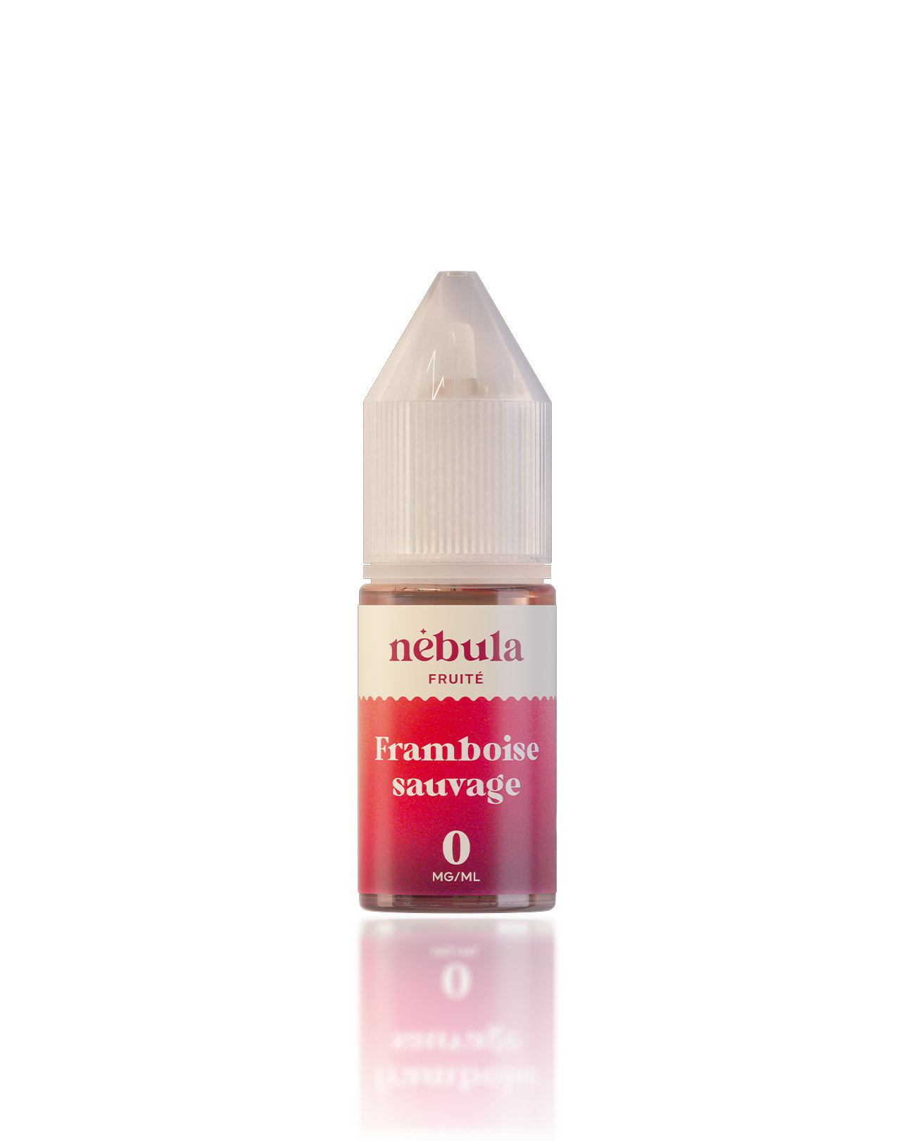 E-liquide 10 ml pour cigarette électronique Nébula parfum Framboise sauvage