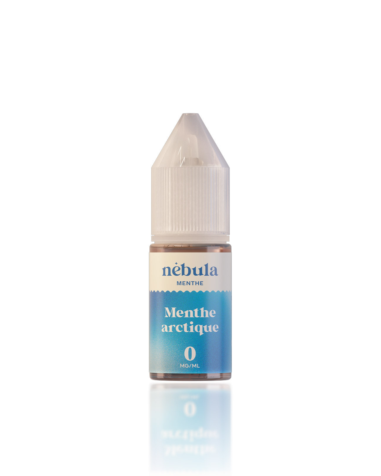 E-liquide 10 ml pour cigarette électronique Nébula parfum Menthe arctique