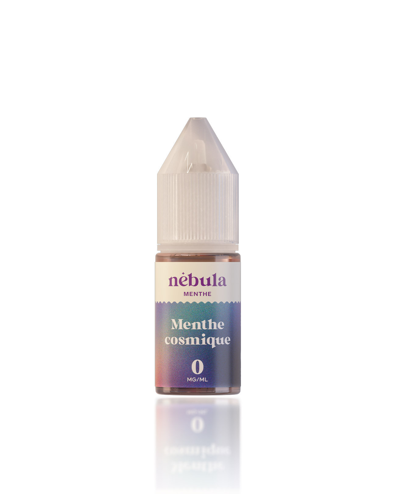 E-liquide 10 ml pour cigarette électronique Nébula parfum menthe cosmique