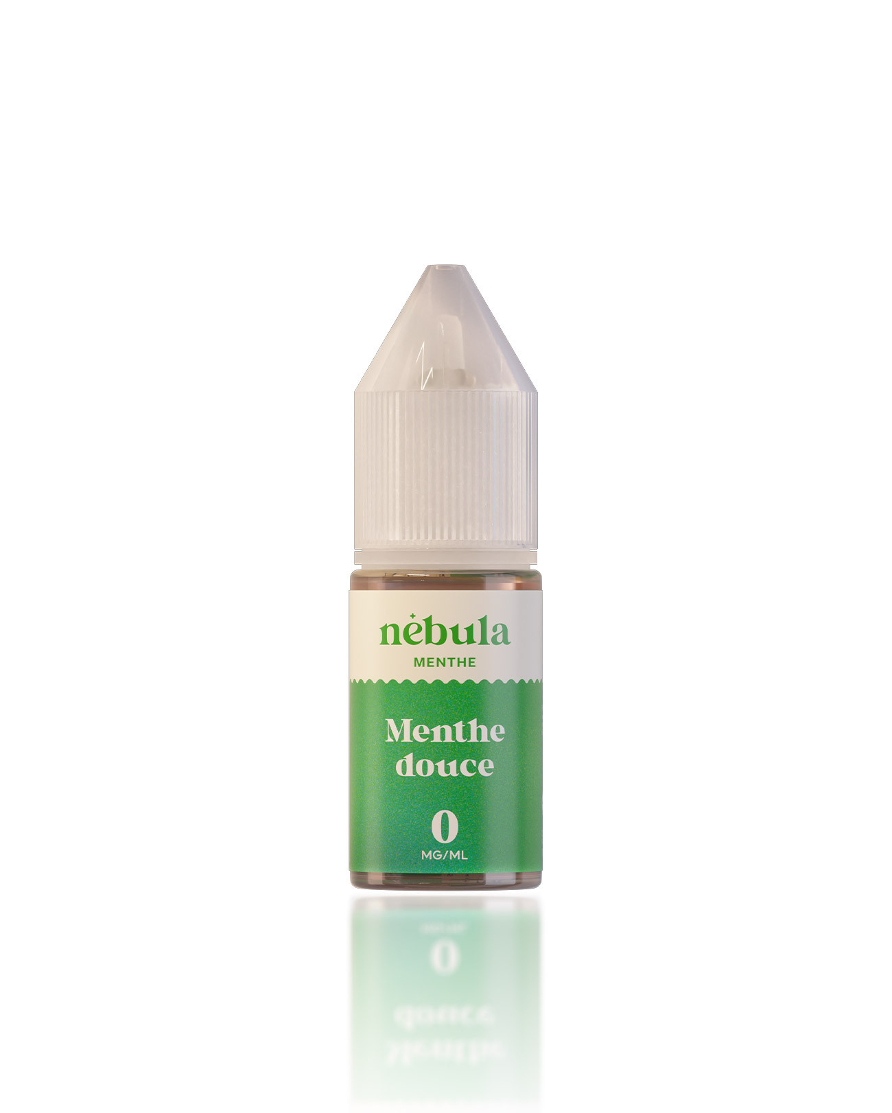 E-liquide 10 ml pour cigarette électronique Nébula parfum menthe douce