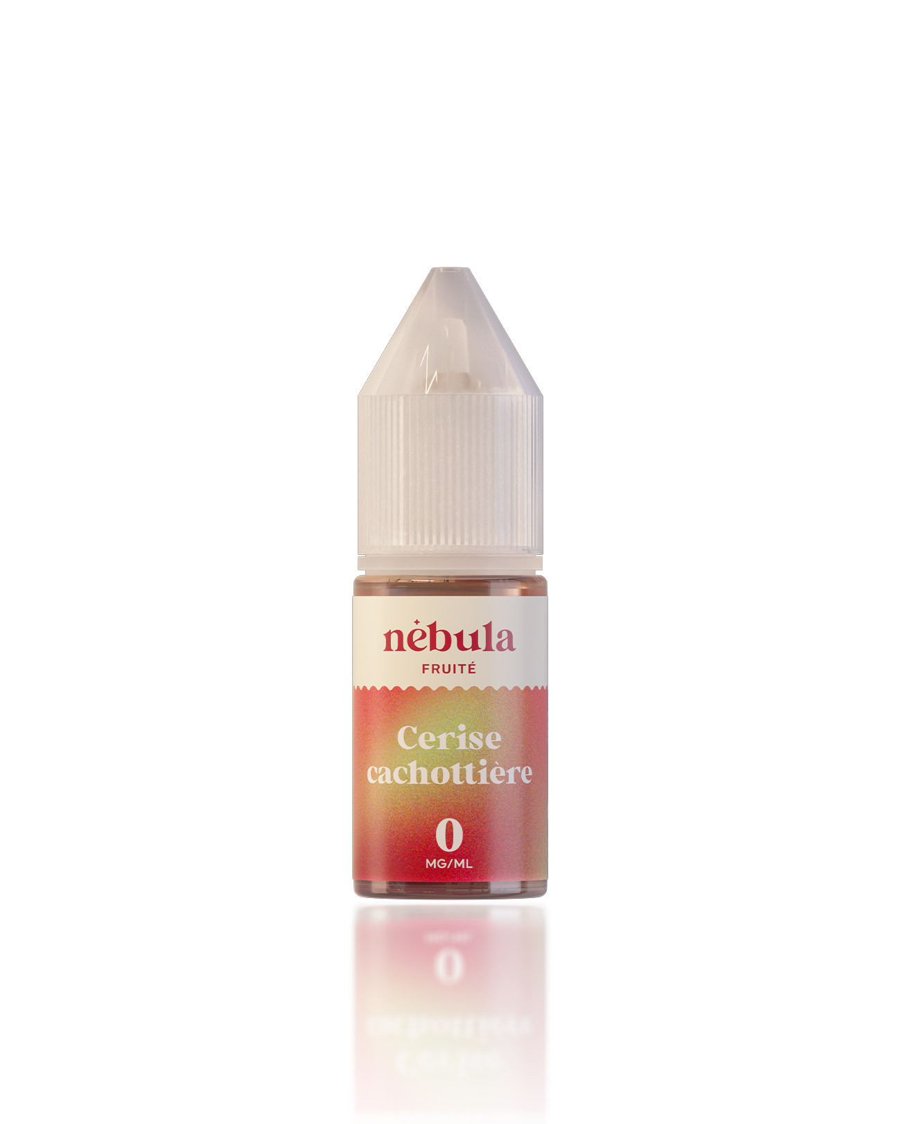 E-liquide 10 ml pour cigarette électronique Nébula parfum cerise cachottière