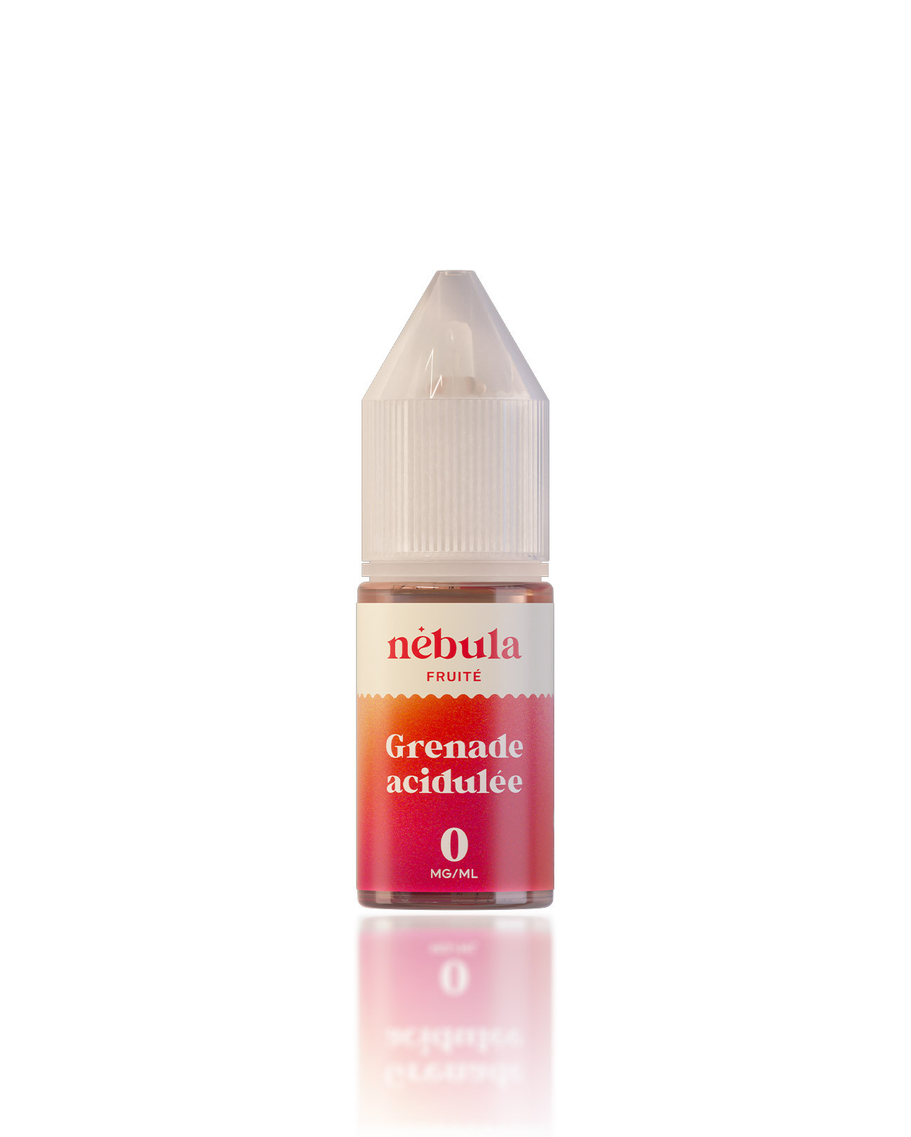 E-liquide 10 ml pour cigarette électronique Nébula parfum grenade acidulée