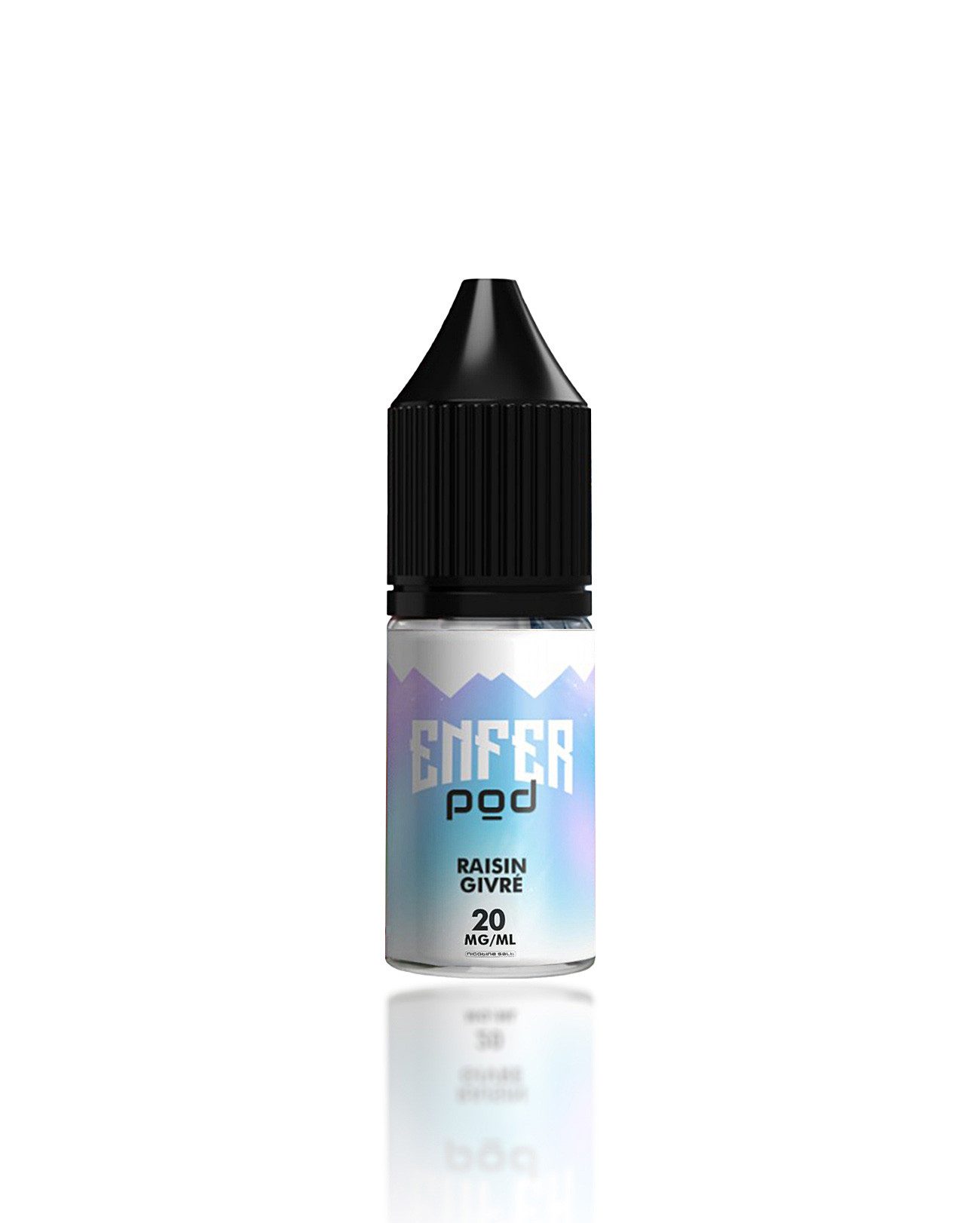 E-liquide Raisin Grivé en sels de nicotine 10 ml par Enfer extra frais