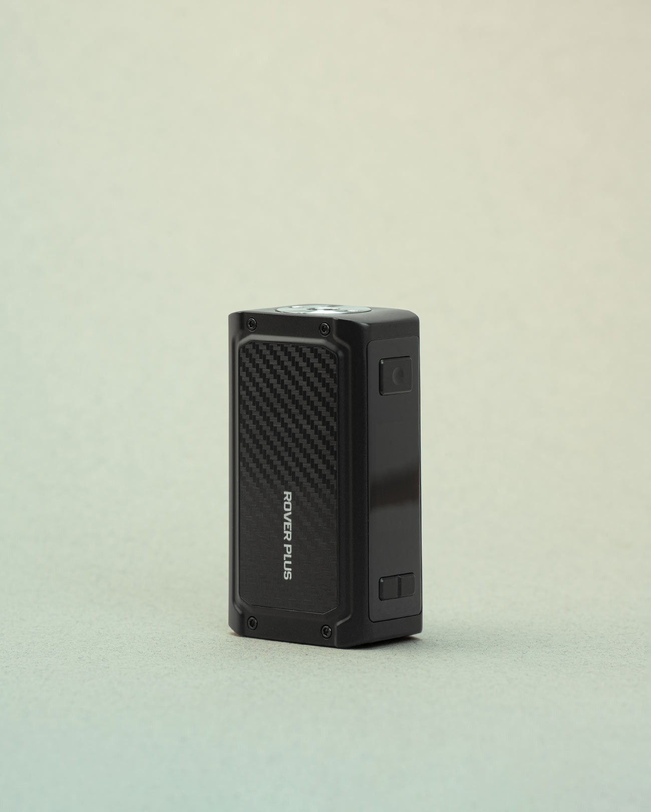 Box pour e-cig Aspire Rover Plus couleur Carbon Black pour mini cigarette électronique