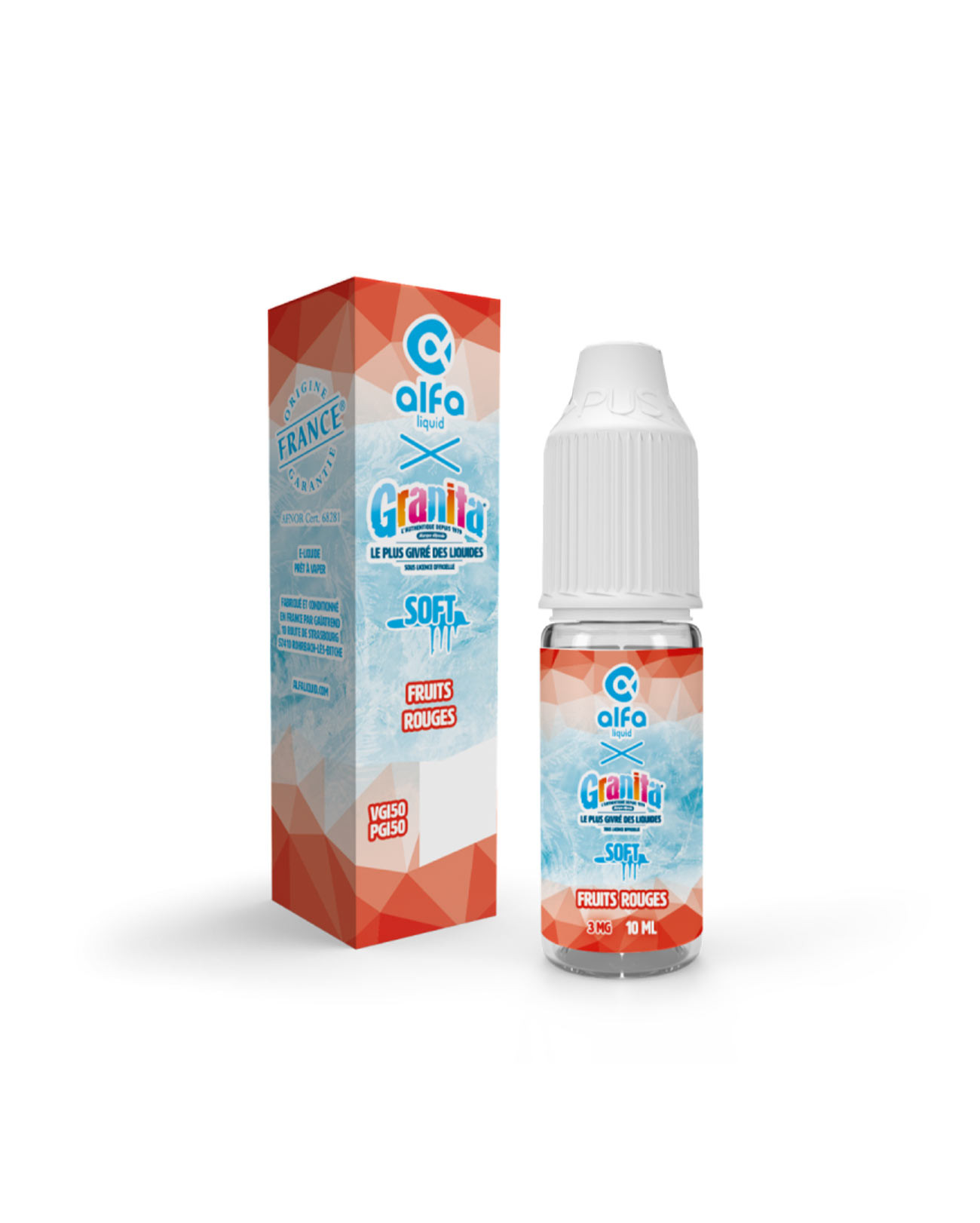 E-liquide Alfaliquid Granita Fruits Rouges frais