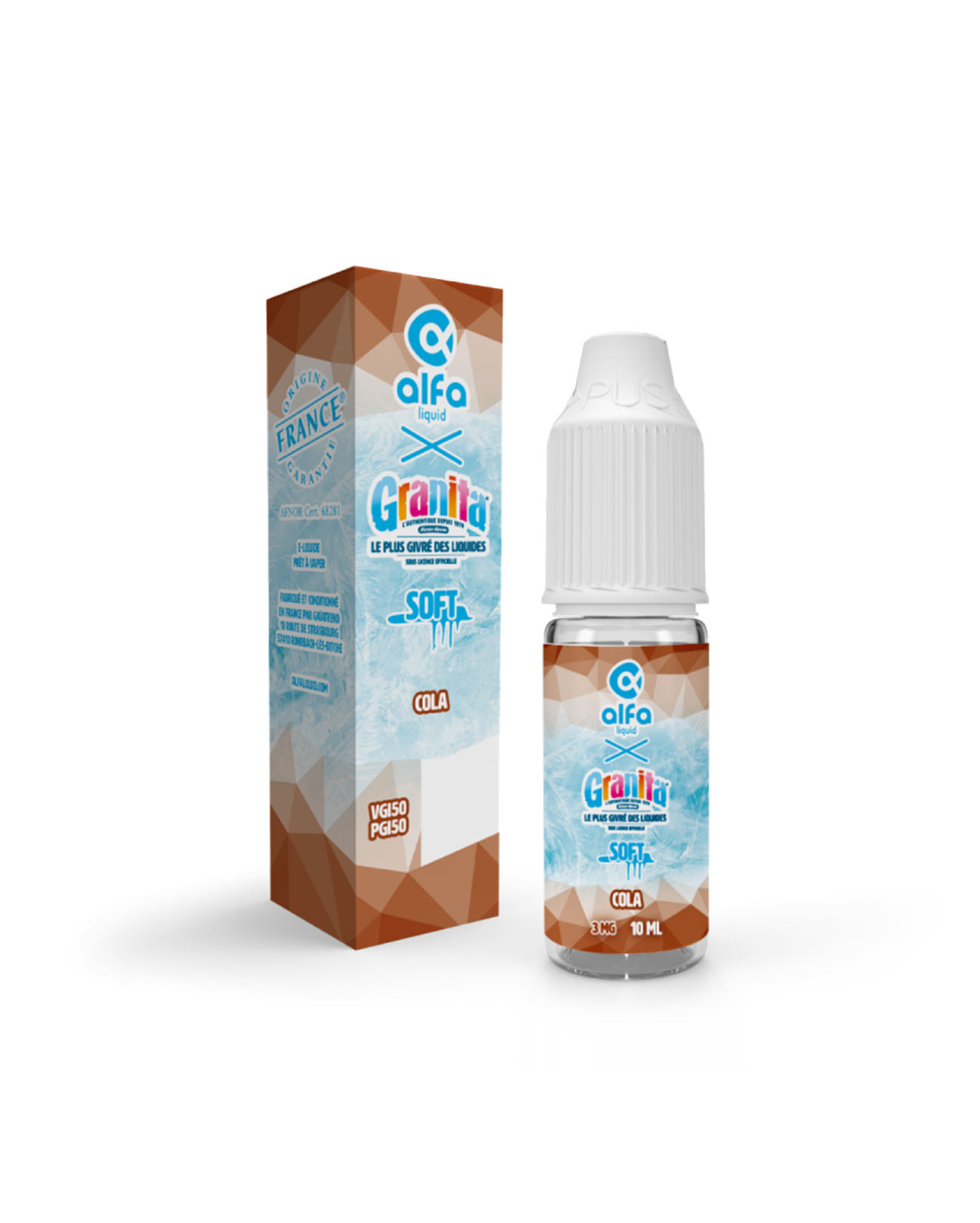 E-liquide Granita Alfaliquid Cola façon granité frais