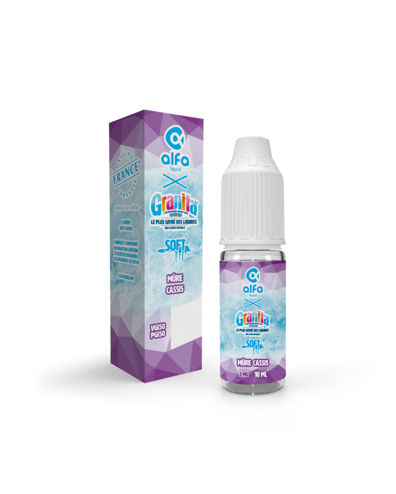 E-liquide Granita Alfaliquid Mûre Cassis