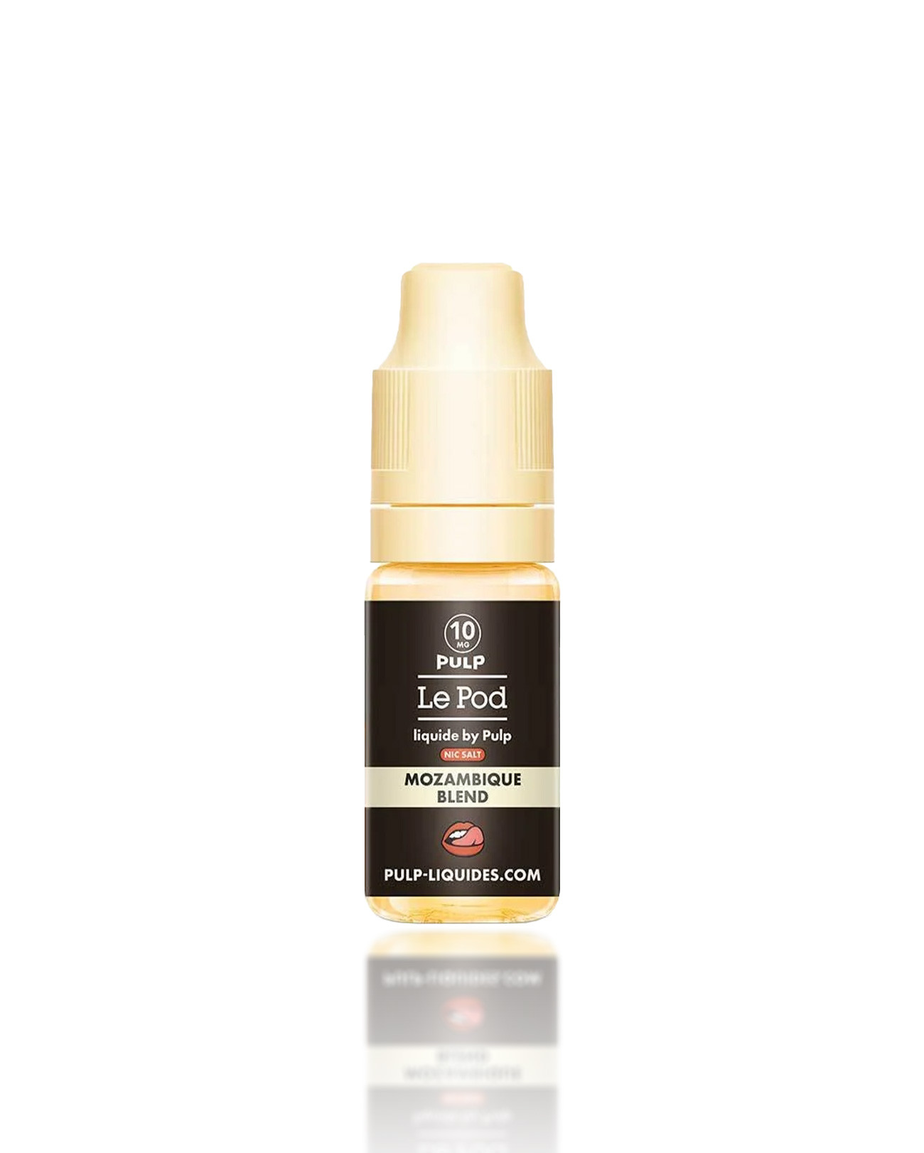 Pulp Le Pod flacon e-liquide 10 ml by Pulp au sel de nicotine goût tabac blond mozambique