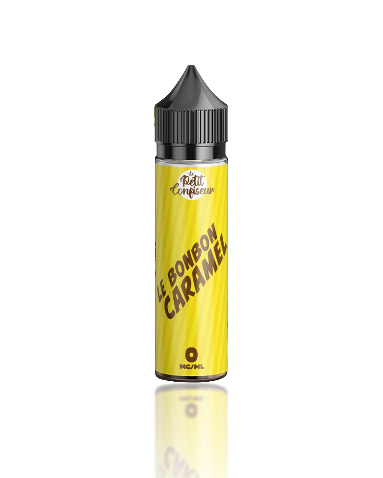 E-liquide Le Bonbon Caramel 50 ml de chez Le Petit Confiseur goût barre au caramel