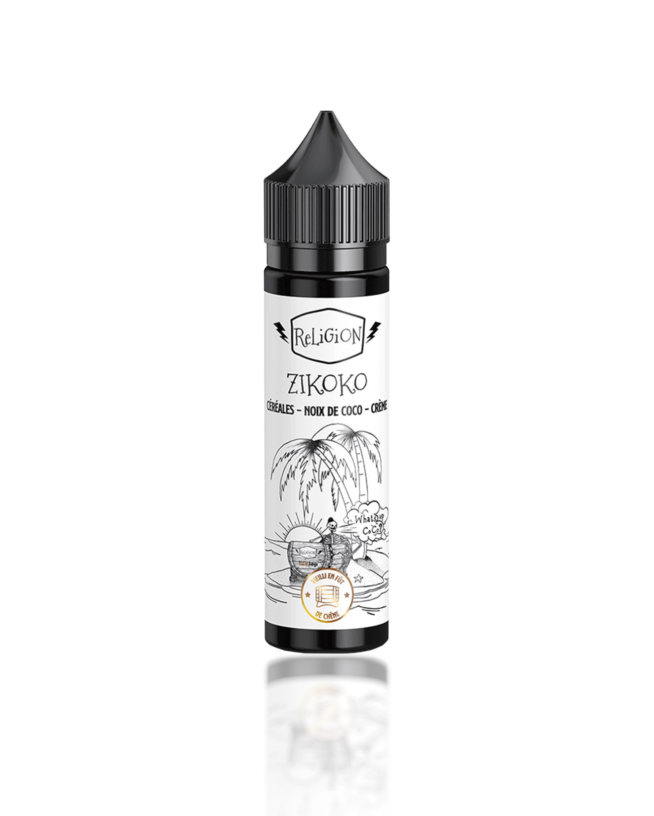 E-liquide Zikoko 50 ml Religion Juice gourmand et atypique