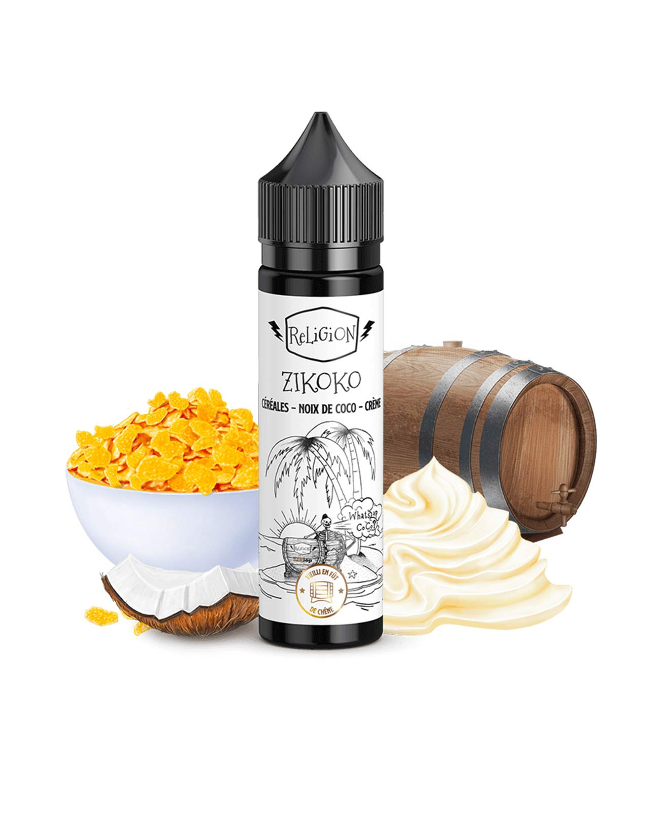 E-liquide d'exception Religion Juice Zikoko en grand format