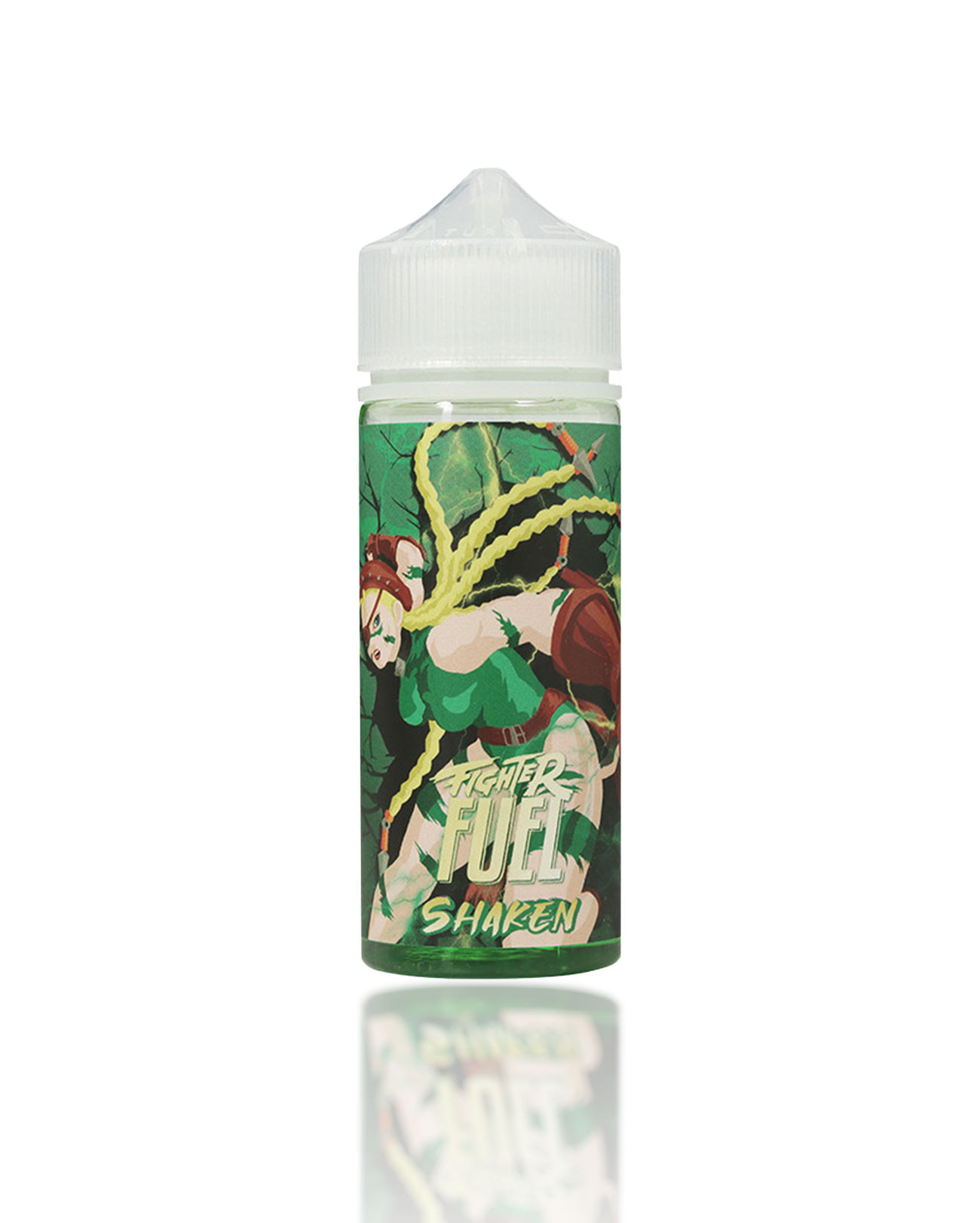 E-liquide Fighter Fuel Shaken 100 ml exotique, sucré et glaçant