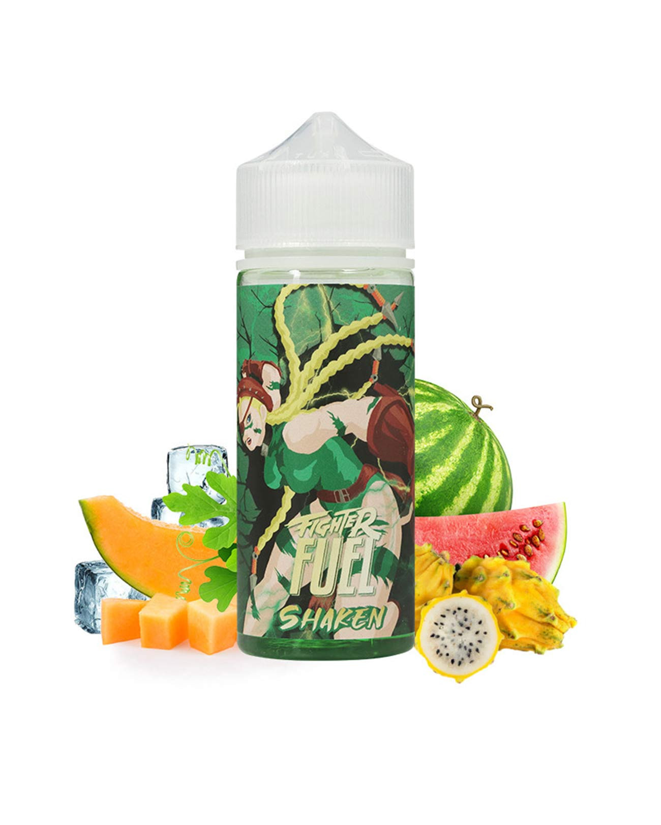 E-liquide Shakan Fighter Fuel maxi format 100 ml pas cher