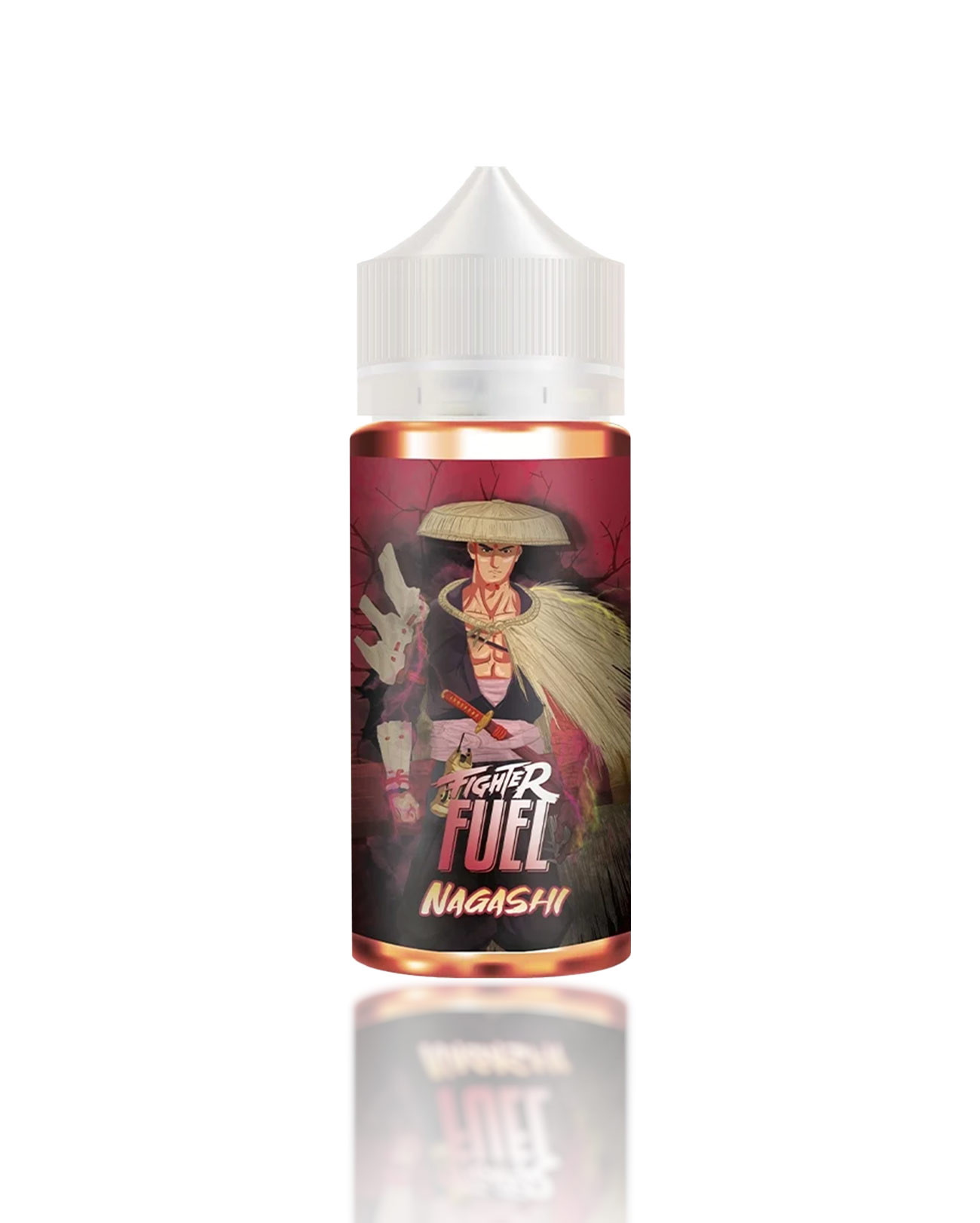 E-liquide Nagashi 100 ml Fighter Fuel pour les vapoteurs de fruits rouges warriors