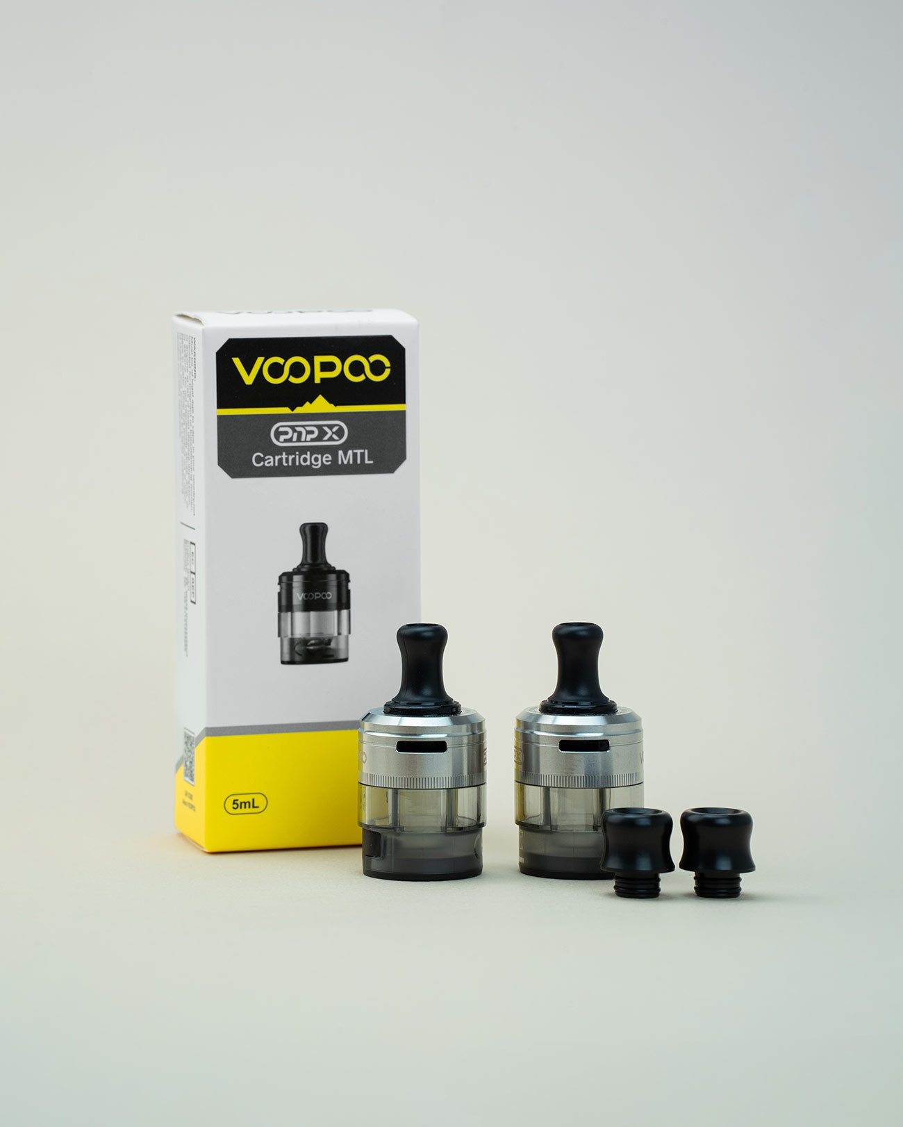 Cartouches PNP X MTL Voopoo contenance jusqu'à 5 ml de e-liquide boîte de 2