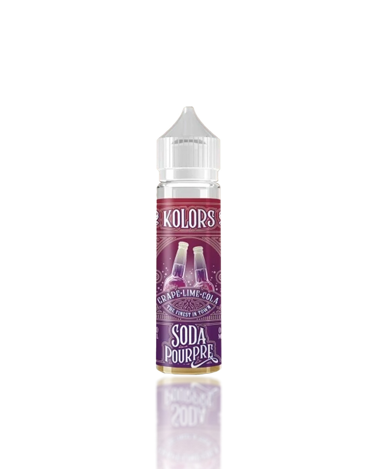 E-liquide 50 ml Kolors Soda Pourpre goût boisson à booster