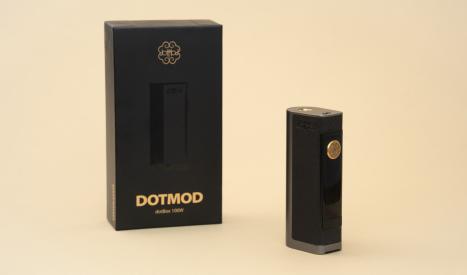 La box pour cigarette électronique DotMod DotBox 100W est design et élégante