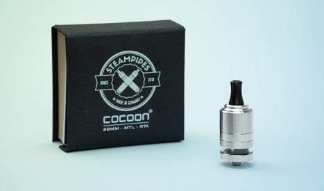 Atomiseur reconstructible allemande Steampipes Cocoon RTA